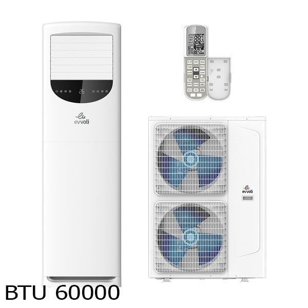 کولر گازی ایستاده ایوولی 60000